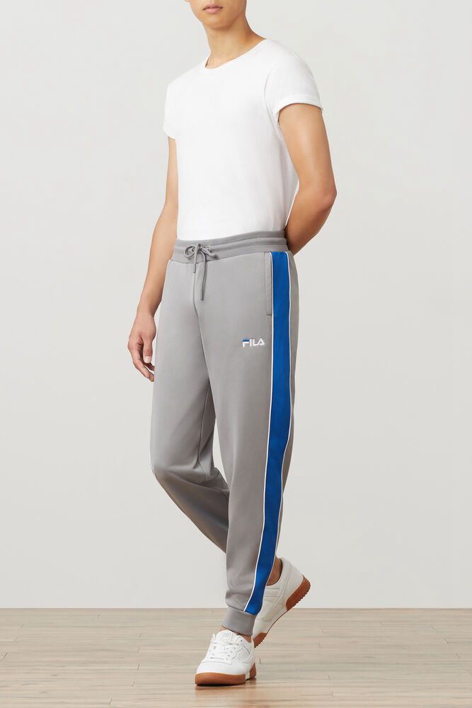 Fila Yuri Pants Grey - Mens - 41283FKUY